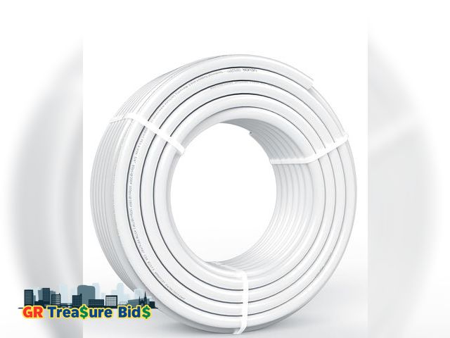 Lot 111-21236 - 1 pack Vevor VEVOR PEX Pipe 3/4 Inch, 100 Feet Non-Oxygen Barrier PEX-B Flexible Pipe Tubing for Pot...