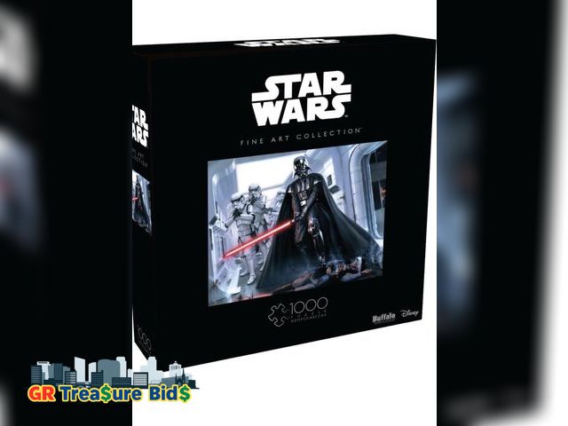 Lot 111-51810 - Buffalo Games - Star Wars - The Arrival of Lord Vader - 1000 Piece Jigsaw Puzzle for Adults -Challen...