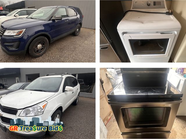 Grand Rapids, MI AUTOMOBILES, HOME APPLIANCES, HOME GOODS, ELECTRONICS, TOOLS & HOLIDAY ITEMS