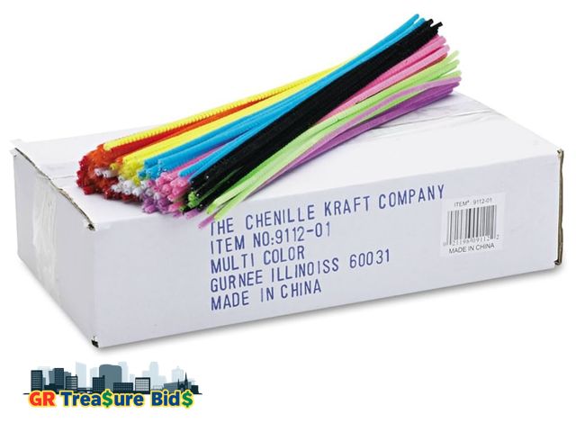 Lot 111-67751 - Chenille Kraft Regular Stems, 1000 Assorted Box