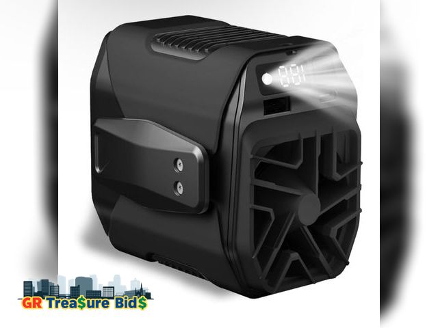 Lot 111-908767 - 2025 Upgrade Portable Waist Fan Personal Fan 100 Speed Flashlight Cooling Wearable Clip on Belt Hand...