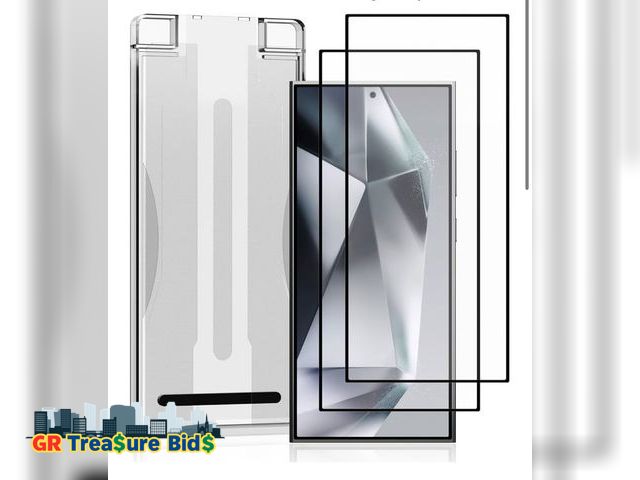 Lot 111-14097 - New Screen Protector Install kit for Samsung Galaxy S24 Utral (2 pack)