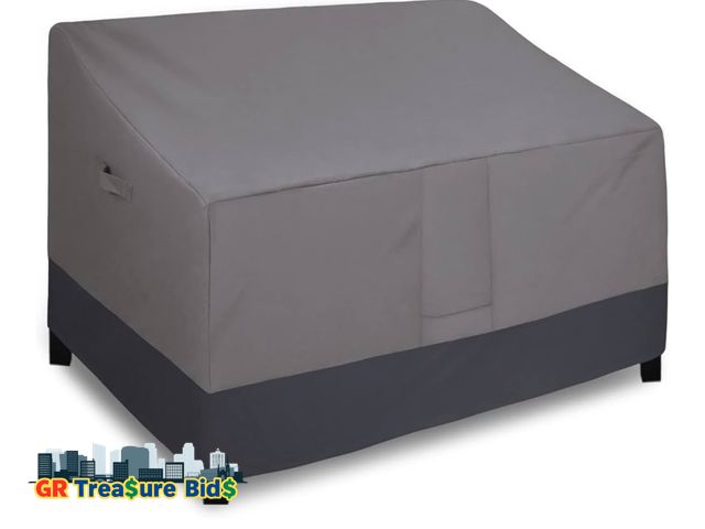 Lot 111-48777 - New Easy-Going Waterproof Outdoor Sofa Cover - Heavy Duty 2 Seater Outdoor Loveseat - Windproof Pati...