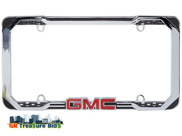 Lot 111-97928 - CHROMA 042577 GMC Reversible License Plate Frame