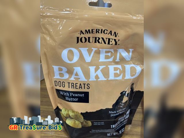 Lot 111-50272 - American journey Oven Baked Dog Treats, Natural Cookies For Dogs, Paw’some P’nut Butter Cookie With ...