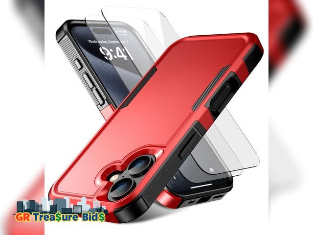 Lot 111-87359 - New RonShieh for iPhone 14 &amp; iPhone 13 Case [Shockproof] [Dropproof] [Heavy Duty Protection] [Po...