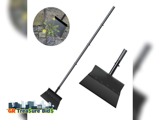 Lot 111-98193 - Multifunctional Garden Cleaning Shovel,Gardening Scraper with Adjustable Handle,59 inch Heavy Duty S...