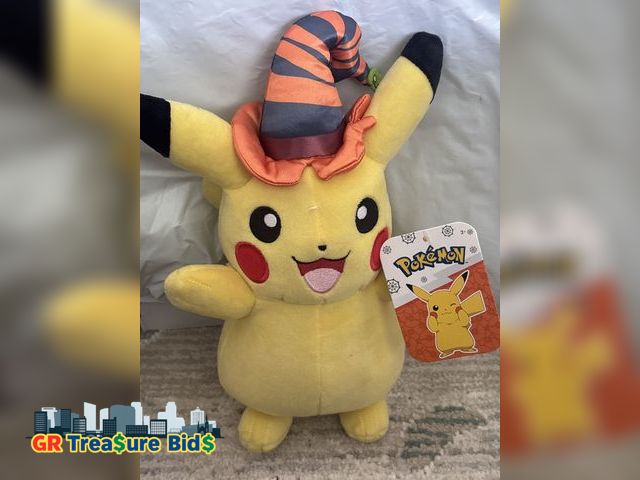 Lot 111-52352 - Pokemon Pikachu Plush - 12-Inch Electric-Type Pokemon Plush