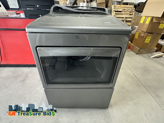 Lot 111-7262 - Whirlpool Electric Dryer – WED7500GC0 – Unknown Condition
Selling a Whirlpool electric dryer, model ...