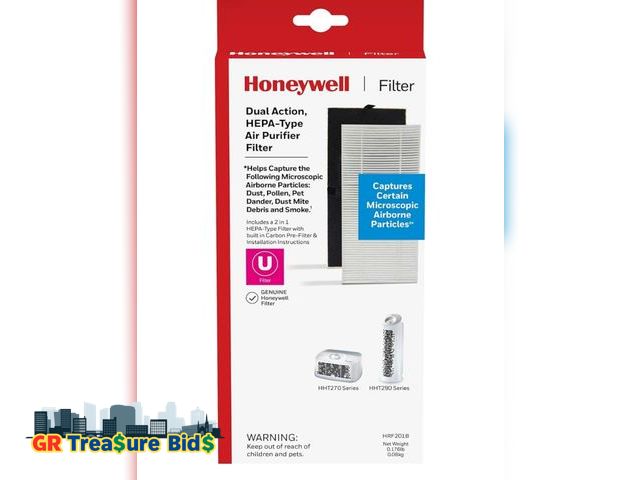 Lot 111-75602 - Honeywell HEPA-Type Air Purifier Filter, U – for HHT270 and HHT290 Series