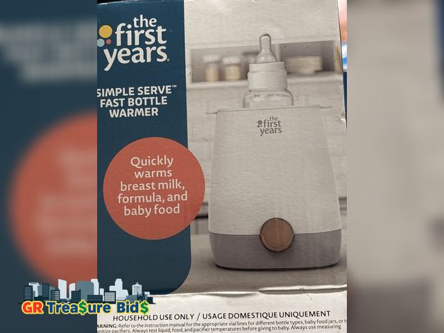 Lot 111-52181 - New The first years of Bottle Warmer, Fast Baby Bottle Warmer for Breastmilk and Formula, with Timer...