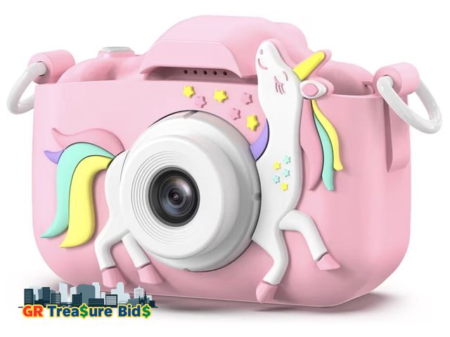 Lot 111-75262 - Goopow Kids Camera Toys for 3-8 Year Old Girls Boys,Children Digital Video Camcorder Camera with Car...