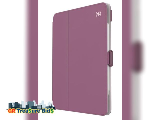Lot 111-71882 - Speck Balance Folio Case for 11-inch iPad Air/iPad Pro - Crepe Pink/Plumberry/Crushed Purple