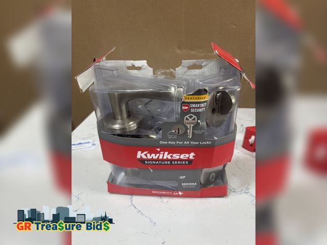 Lot 111-46970 - 1 New Steel One pack kwikset signature series, lotD7