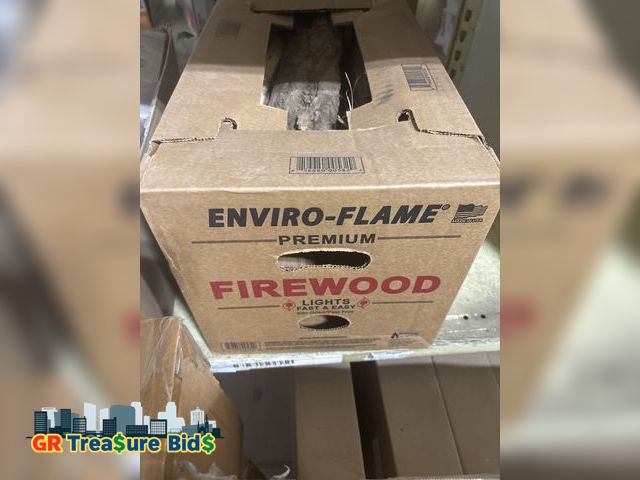 Lot 111-62217 - 1 Usa 0.65 cu. Ft. (18.41 DM3) Firewood  Enviro-Flame premium. Firewood light fast&amp;easy. 0.65 cu...