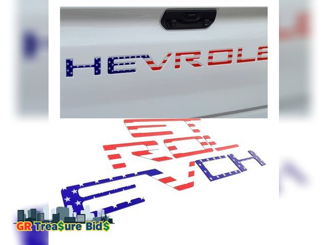 Lot 111-14461 - Tailgate Insert Letters Compatible with 2019 2020 2021 2022 2023 3D Emblems with Strong Adhesive Ame...