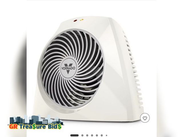 Lot 111-52097 - New . . Vornado Vornado VH204 Tabletop Desk Space Whisper-Quiet Portable Heater with 2 Heat Settings...