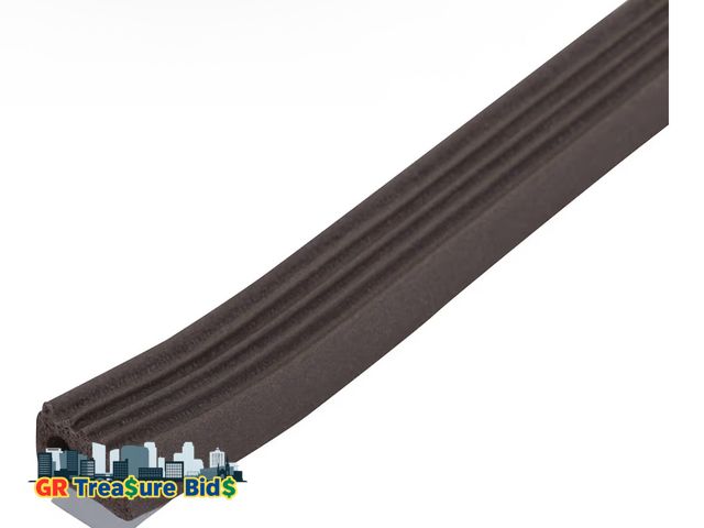 Lot 111-89860 - New M-D Building Products 63644 5/16 in. x 19/32 in. x 10 ft. Brown Premium Rubber Window Seal for L...