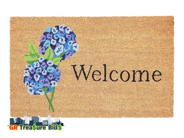 Lot 111-9527 - Welcome Doormat Non Slip Floor Mat for Home Bathroom Kitchen Entrance 16x24 inch