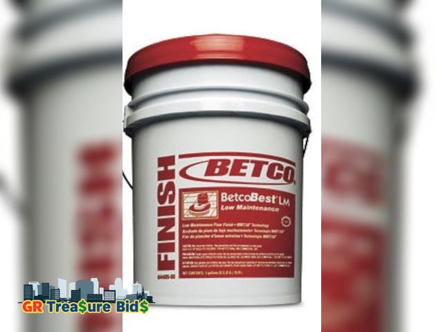 Lot 111-59062 - New Betco Best Low Maintenance Floor Finish 5 Gallon