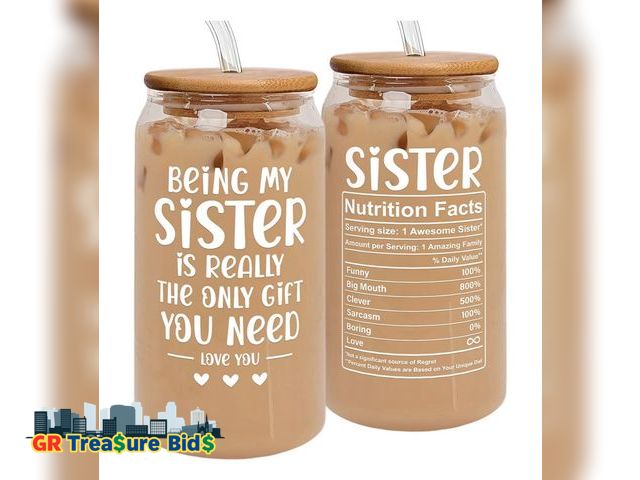 Lot 111-61366 - Gifts for Sister - Birthday, Mothers Day, Christmas Sister Gifts from Sisters, Brother - Sisters Gif...