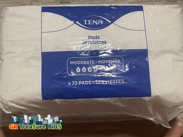 Lot 111-52499 - New TENA@pads give Triple Protection against leaks, odors, and moisture for your comfort and to help...