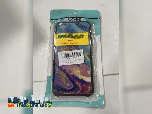 Lot 111-76377 - New CARLOCA iPhone 8 plus 5in Colorful Marble