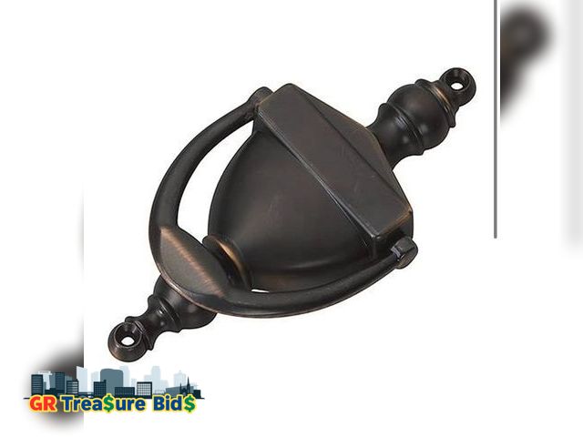Lot 111-59509 - Richelieu Hardware - 103ORBR - Door Knocker - Oil-Rubbed Bronze Finish