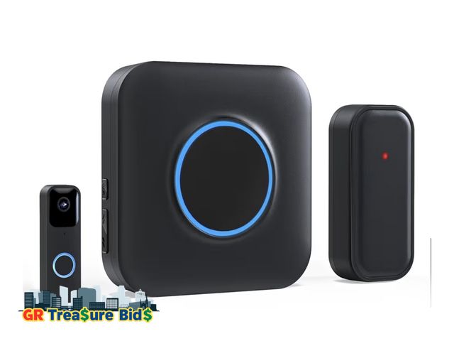 Lot 111-83673 - New Satisure Wireless Doorbell Chime Video Doorbell Extender - Compatible with Blink Video Doorbell ...