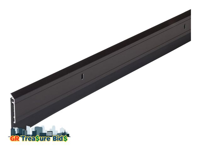 Lot 111-76362 - M-D Building Products 68254 All-Season Door Sweep, Heavy Duty Aluminum, Ideal for Residential &amp; ...