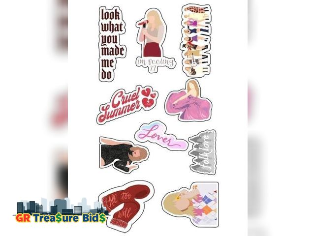 Lot 111-50570 - .V.3.MART.. | Puffy Stickers for School Projects &amp; Decoration | Kids School Projects and Multipu...