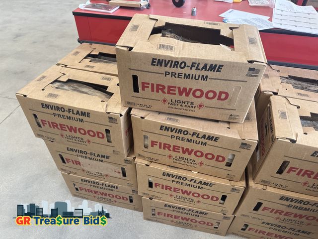 Lot 111-82726 - lot of (3) Environment-Flame Premium Firewood Kiln dried/ pest free