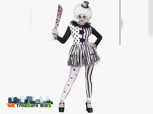 Lot 111-65810 - Fun World Women's Killer Clown Costume
