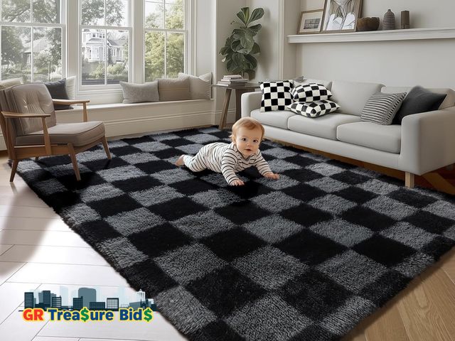 Lot 111-52483 - New Super Soft Area Rugs
Surface: 100% Polyester
Buffer Layer: High-density Sponge
Back:PVC Anti-sli...