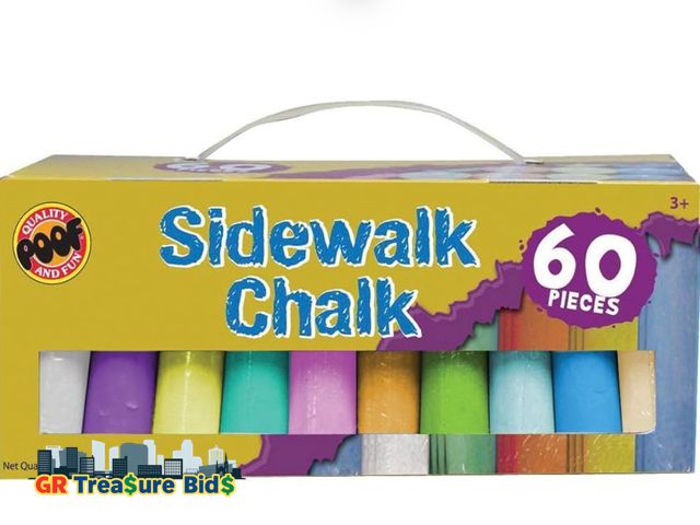 Lot 111-27042 - New Jumbo Sidewalk Chalk 52 pcs