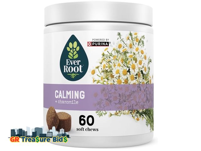 Lot 111-17312 - By Purina Calming Dog Supplements Soft Chews - 10.6 oz. Canister