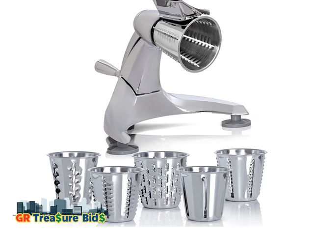 Lot 111-80836 - Heavy Duty Vegetable Chopper, Dynamic Food Processor with Stainless-Steel Shredders