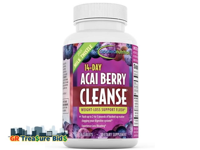 Lot 111-24978 - Applied Nutrition 14-Day Acai Berry Cleanse Tablets 56 Tablets

exp: JUN 2026