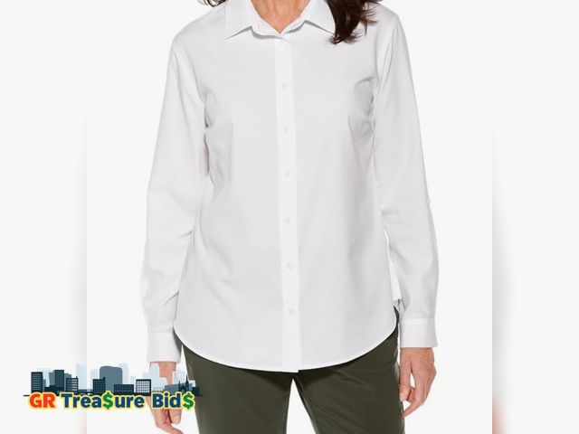 Lot 111-89841 - New  Women's Hepburn Shirt - Sun Protective (Medium)