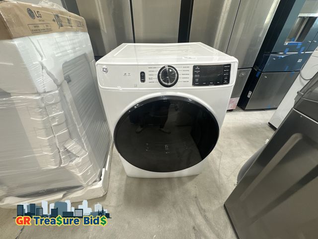 Lot 111-99503 - New Electric GE GFD55ESSN1WW Dryer GE® ENERGY STAR® 7.8 CU. FT. CAPACITY SMART FRONT LOAD ELECTRIC D...