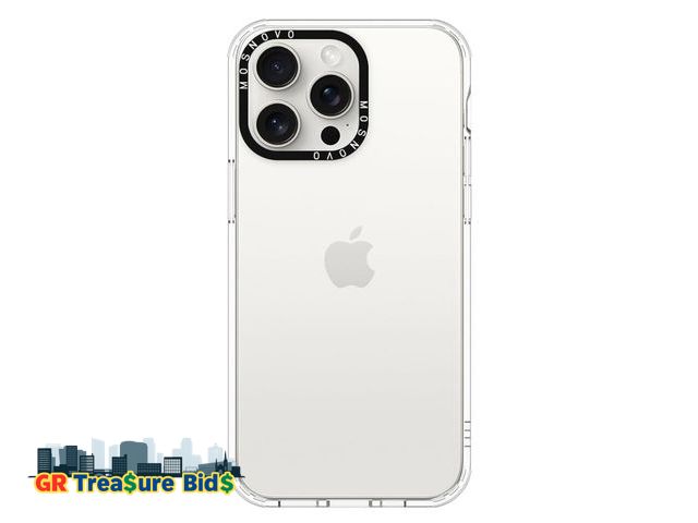 Lot 111-54244 - New MOSNOVO Case for iPhone 15 Pro Max, [Buffertech 6.6ft Military-Grade Drop Protection] [Anti Peel...