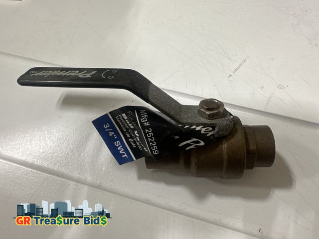 Lot 111-97363 - New 3/4″ Full Port Sweat Ball Valve – Lead-Free Copper (SWT)