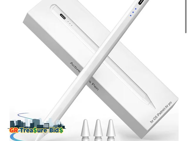 Lot 111-07272 - New Compatible with Apple iPad 2025-2018,iPad Pencil for 10 Generation, Fast Charge and Palm Rejecti...