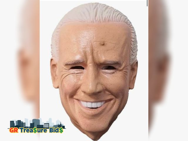Lot 111-87877 - Halloween Latex Head Mask Joe Biden Novelty Old Man Cosplay Masquerade Costume