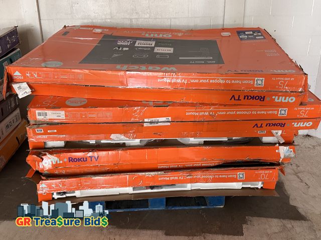 Lot 111-72727 - Lot of 5 large tvs **untested**