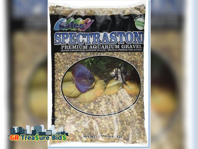 Lot 111-52041 - Spectrastone Shallow Creek Regular for Freshwater Aquariums, 5-Pound Bag