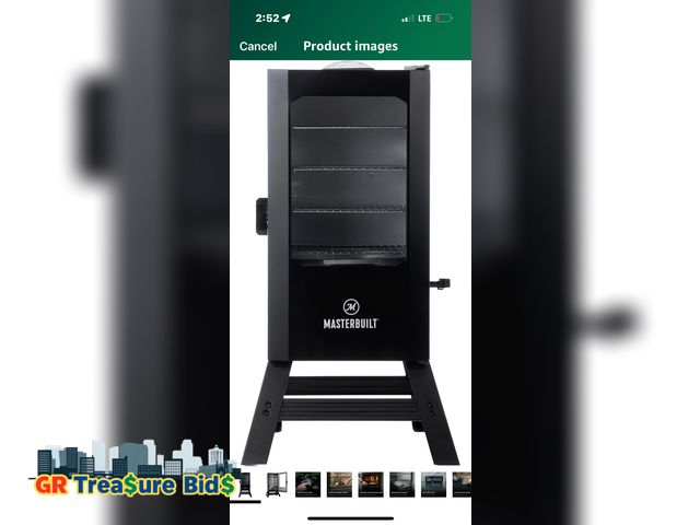 Lot 111-1110 - Electric Other Masterbuilt MB20070421 Other Masterbuilt® 30-inch Digital Electric Vertical BBQ Smoke...