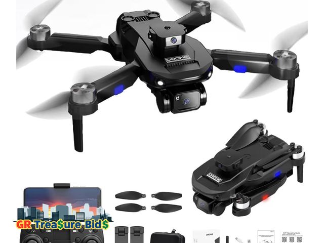 Lot 111-72672 - New Brushless Drone with Camera for Adults Electric Len, Obstacle Avoidance Drone, Intelligent Follo...