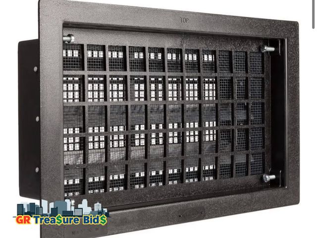 Lot 111-85272 - New $120 value worth of 4 pc 16 in. x 8 in. Automatic Open-Close Foundation Ventilation Crawl Space ...