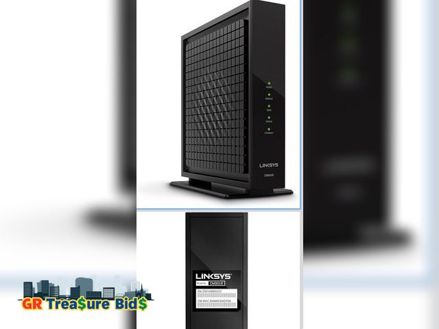 Lot 111-76545 - 1 Linksys (CM3016) Docsis 3.0 16x4 Cable Modem